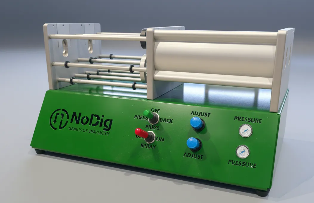 Nodig ProLight2 – brush and spray coating machine